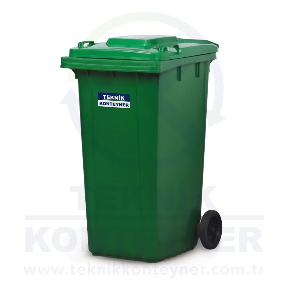 Plastic Waste Bin 240 Liter - Plastic Waste Containers