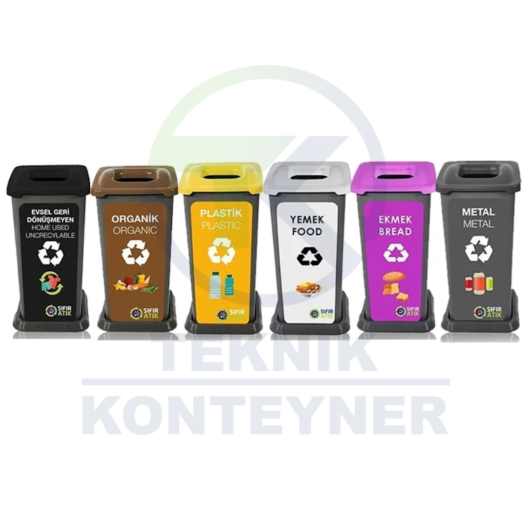 Plastic Waste Recycling Box 70 Liter - Plastic Recycling Bins