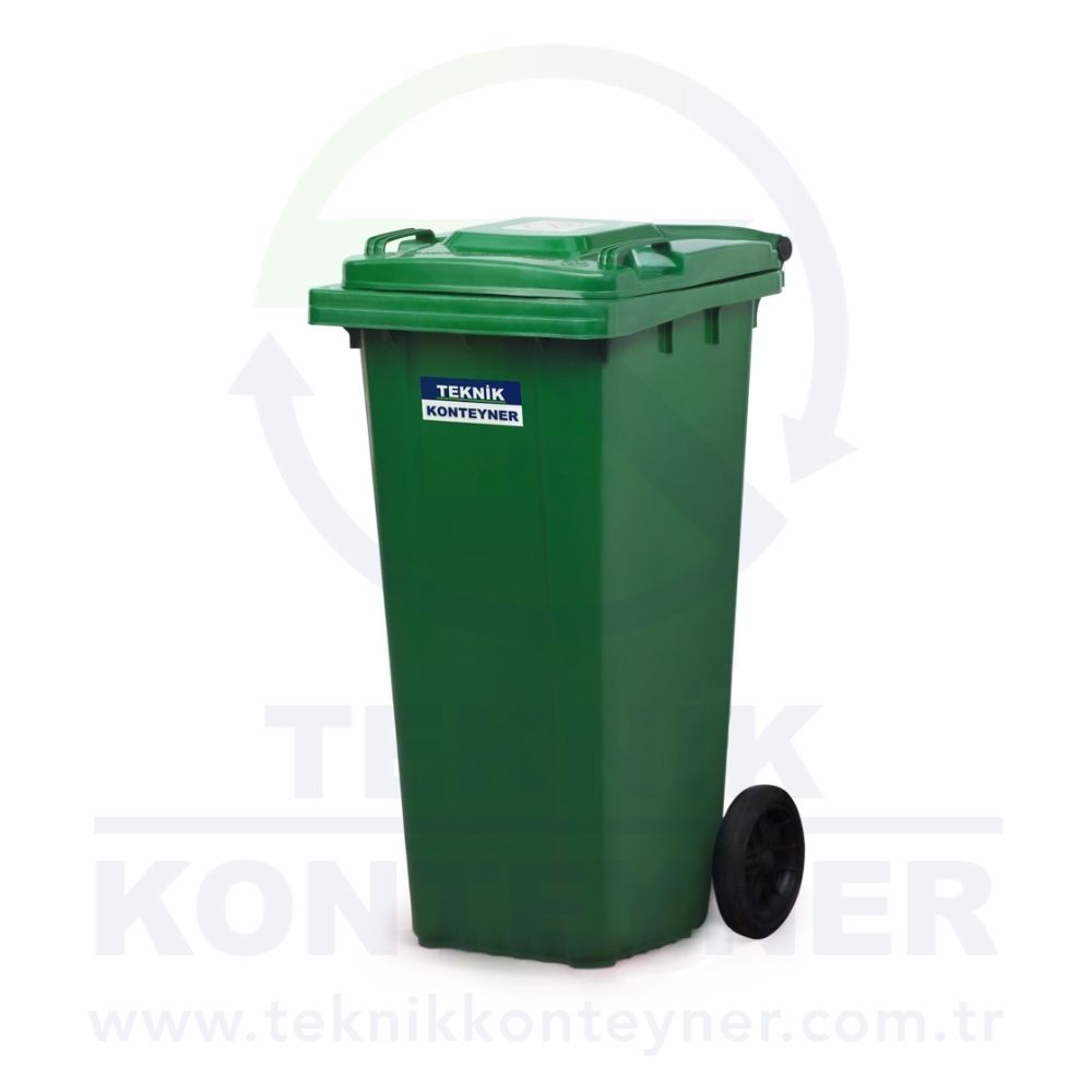 Plastic Waste Bin 120 Liter - Plastic Waste Containers