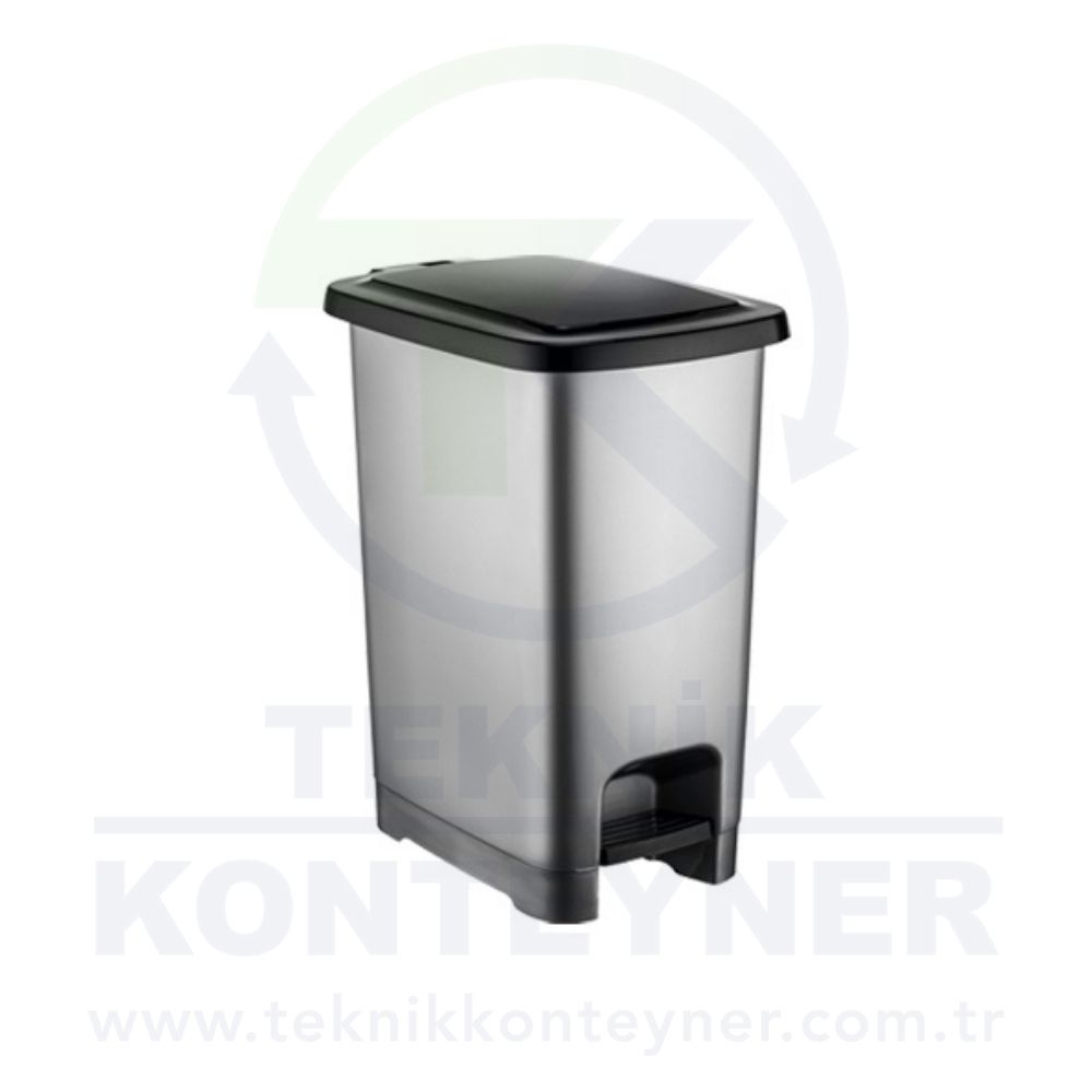 Slim Pedallı Plastik Çöp Kovası 60LT - 50LT - 40LT- 30LT - 25LT - 20LT- 15LT -10LT